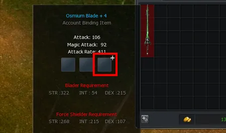 Así se aplica un Slot Extender a un objeto