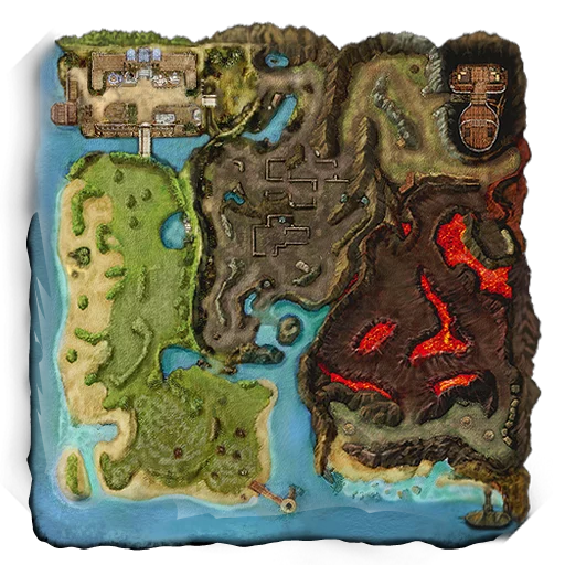 Map of Port Lux